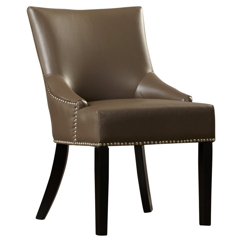 York Genuine Leather Upholstered Dining Chair & Reviews Birch Lane